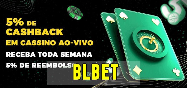 Promoções do cassino ao Vivo blbet